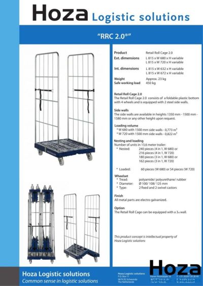 Retail Rolcontainer 2.0 ('RRC 2.0')