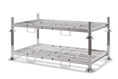 Mobile stacking rack